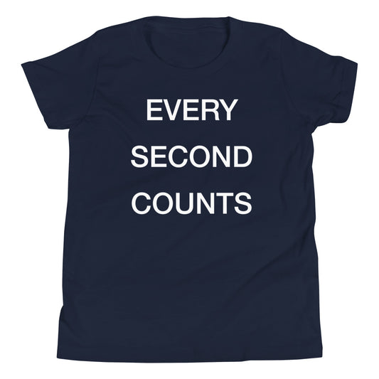 Every Second Counts Kid's Youth Tee
