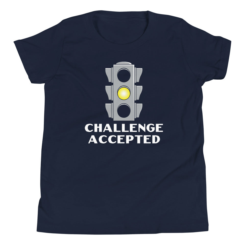 Challenge Accepted Stoplight Kid's Youth Tee