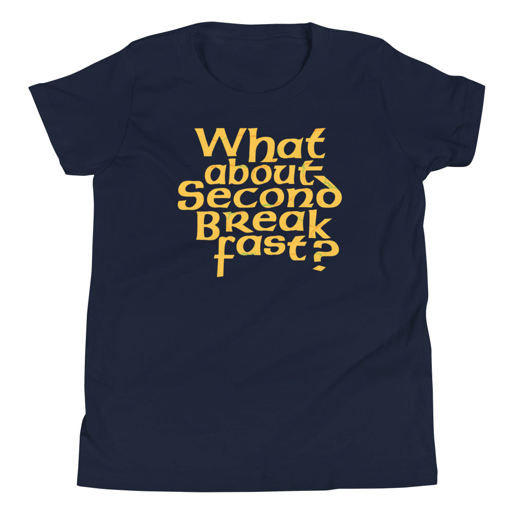 What About Second Breakfast? Kid's Youth Tee
