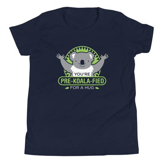 You're Pre-Koala-Fied For A Hug Kid's Youth Tee