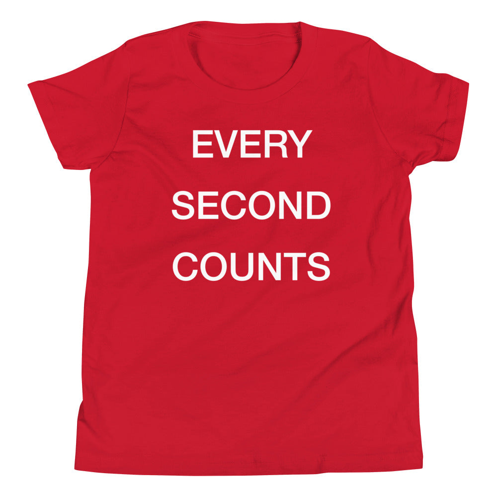 Every Second Counts Kid's Youth Tee