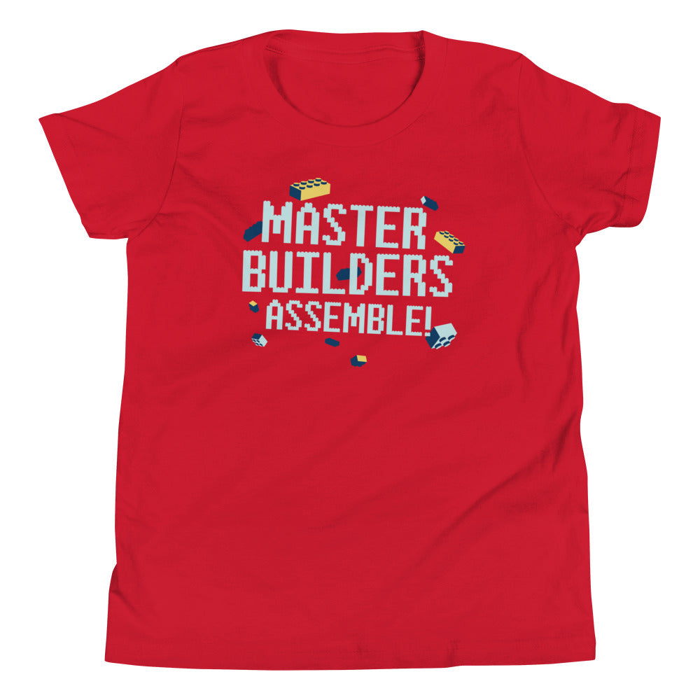 Master Builders Assemble! Kid's Youth Tee