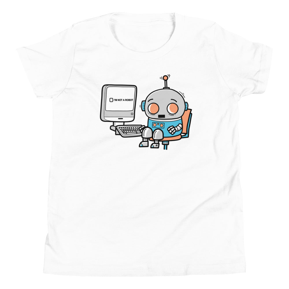 Robot Captcha Kid's Youth Tee