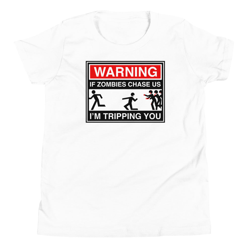 If Zombies Chase Us Kid's Youth Tee