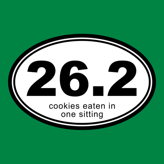 26.2 Cookies Eaten In One Sitting