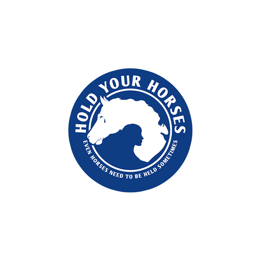 Hold Your Horses Sticker