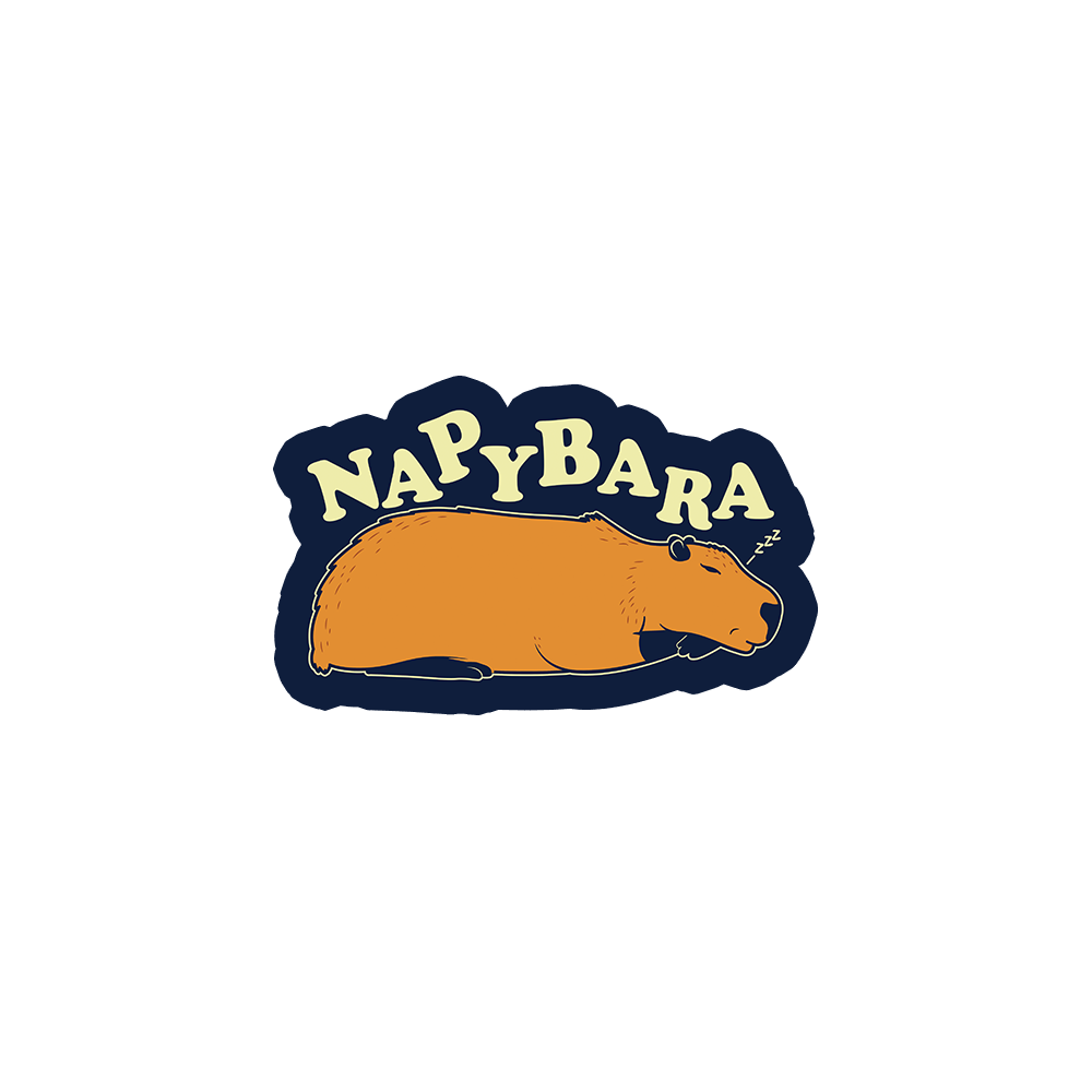 Napybara Sticker
