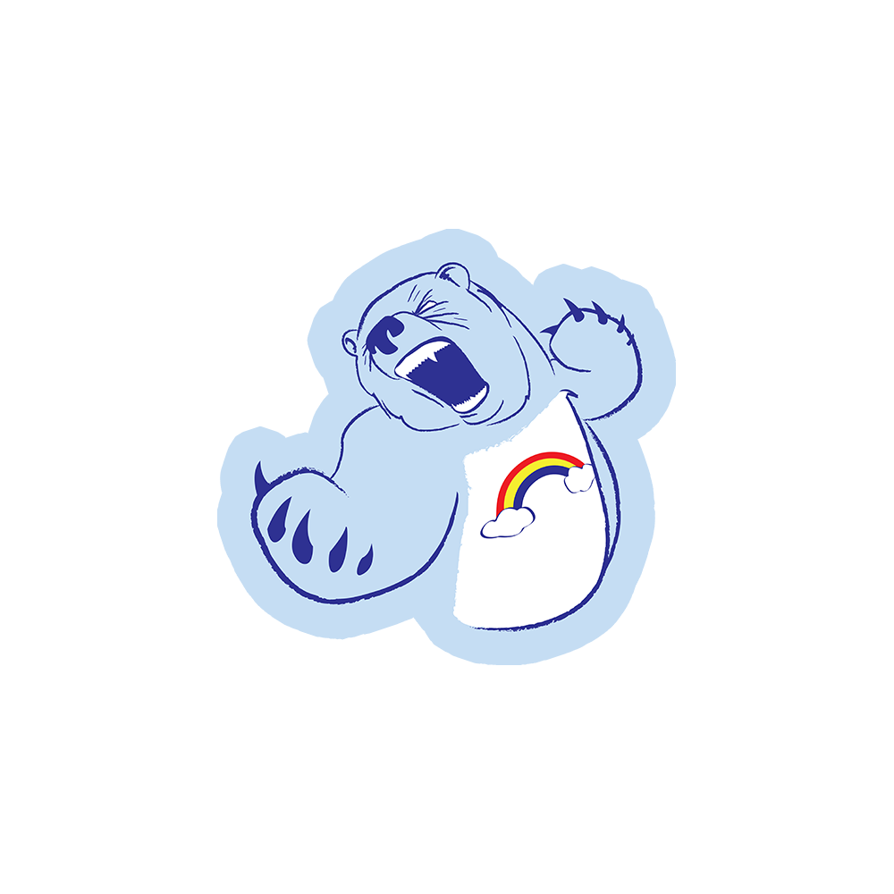 Scarebear Sticker