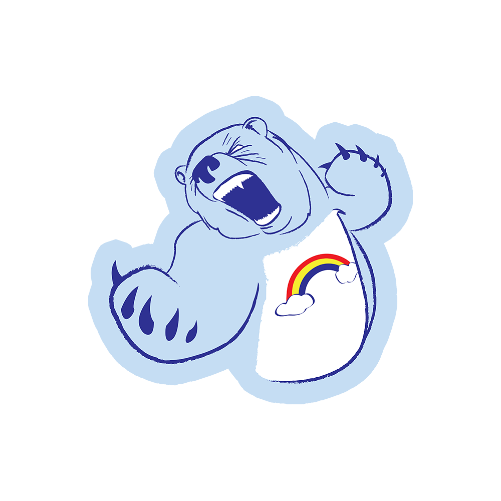 Scarebear Sticker