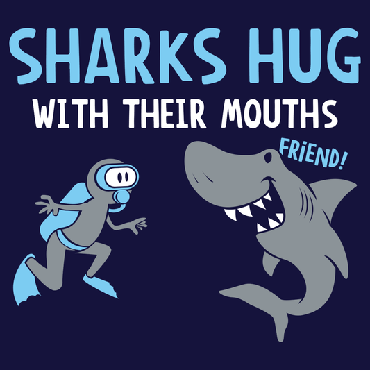 Sharks Hug With Their Mouths
