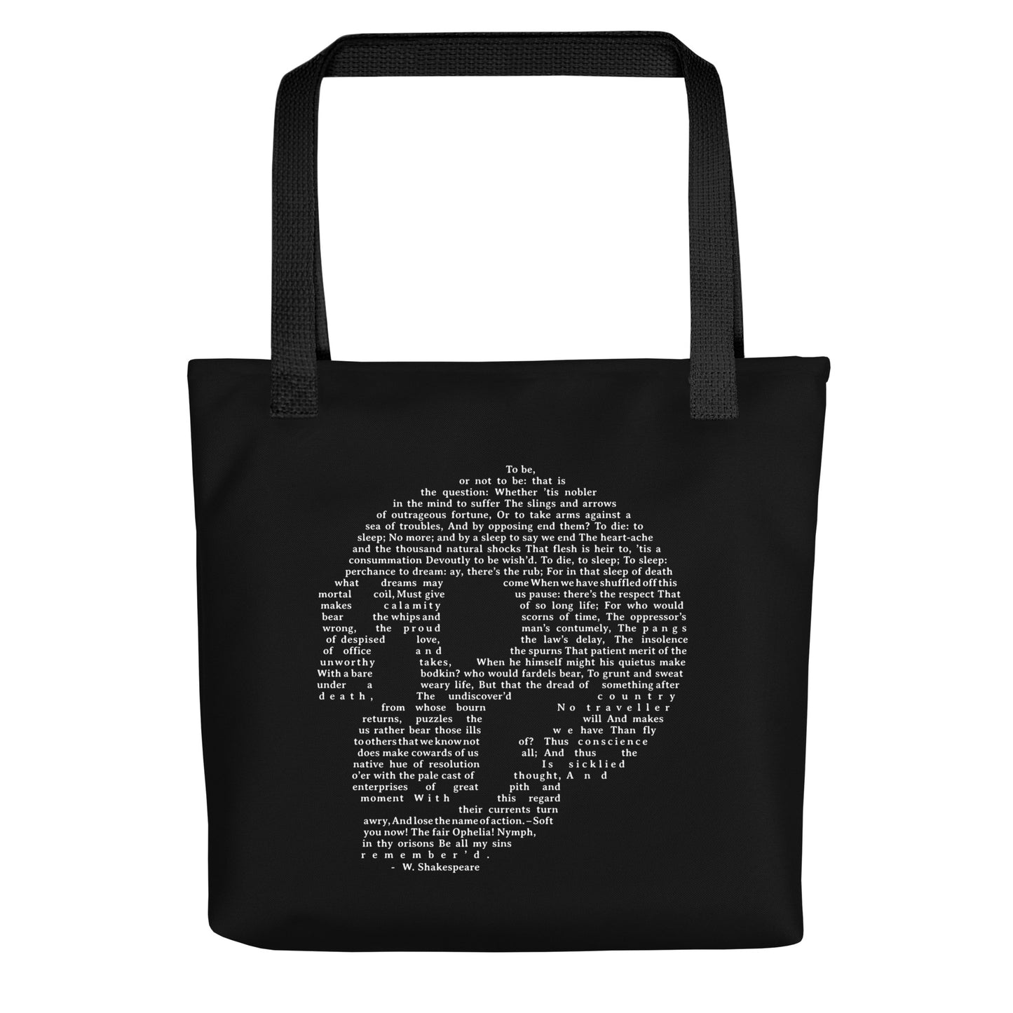 Hamlet Soliloquy Tote Bag