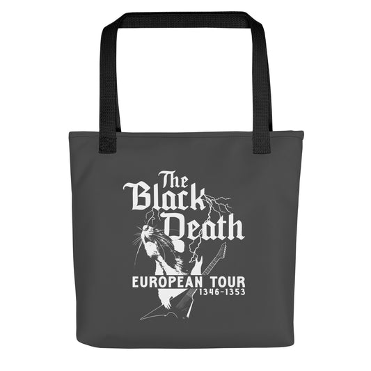 The Black Death European Tour Tote Bag