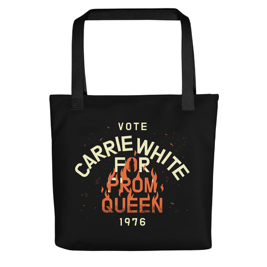 Vote Carrie White For Prom Queen Tote Bag