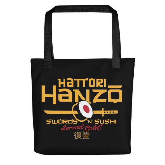 Hattori Hanzo Swords 'n' Sushi Tote Bag