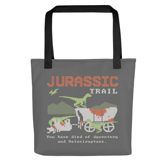 Jurassic Trail Tote Bag
