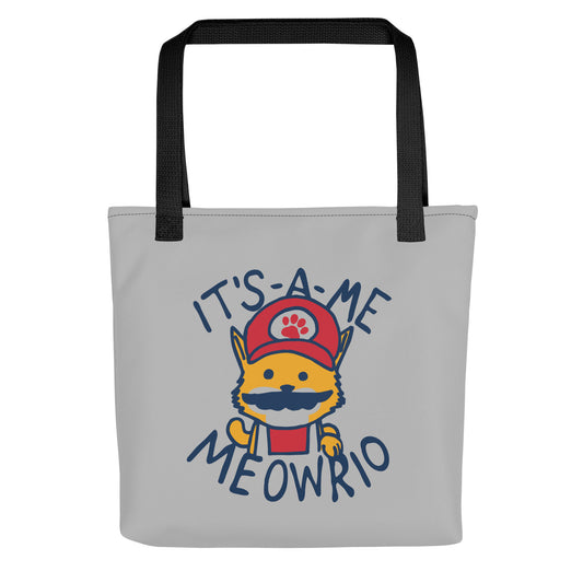 It's-a-me Meowrio Tote Bag