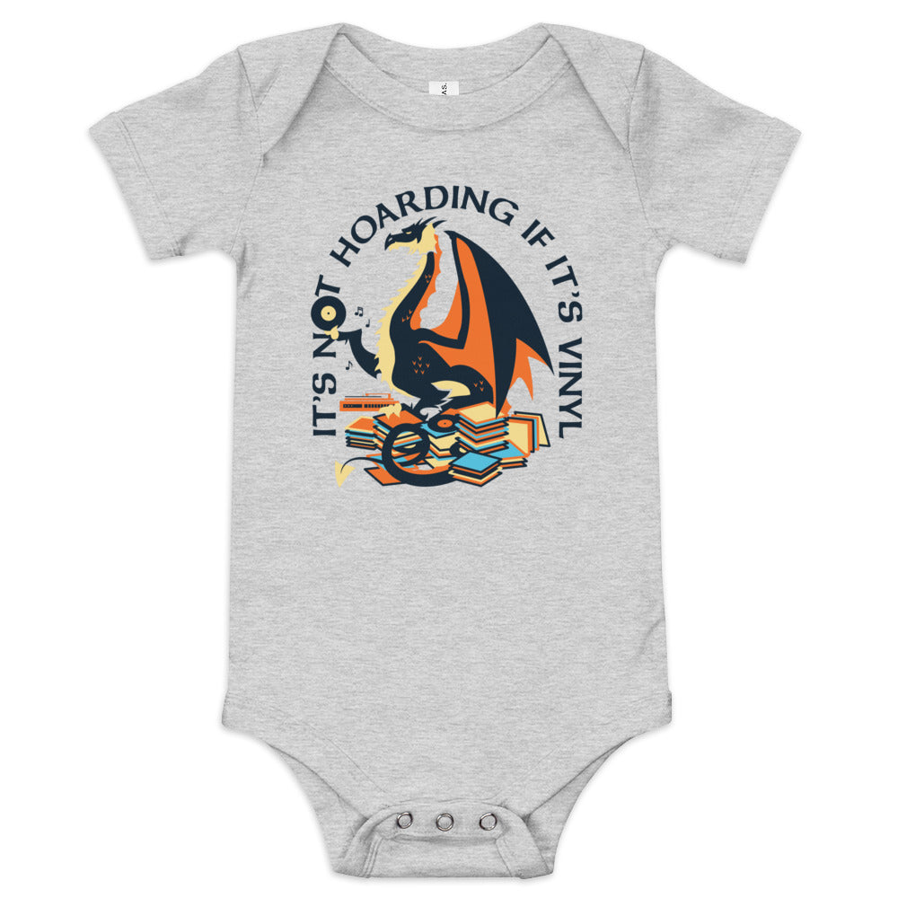 It's Not Hoarding If It's Vinyl Kid's Onesie