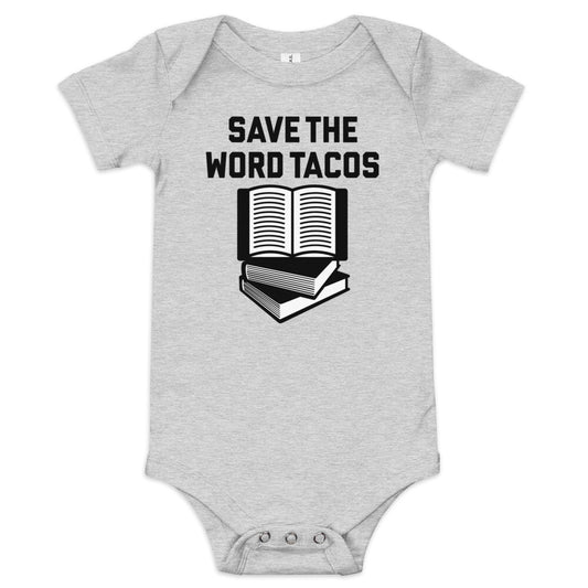 Save The Word Tacos Kid's Onesie