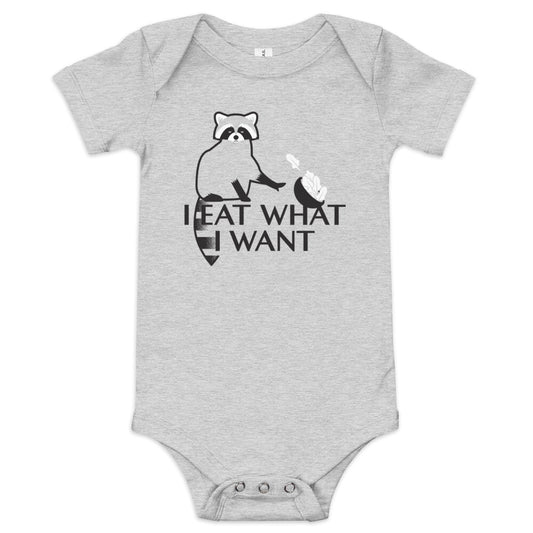 I Eat What I Want Kid's Onesie