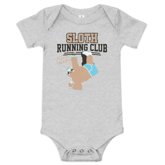 Sloth Running Club Kid's Onesie