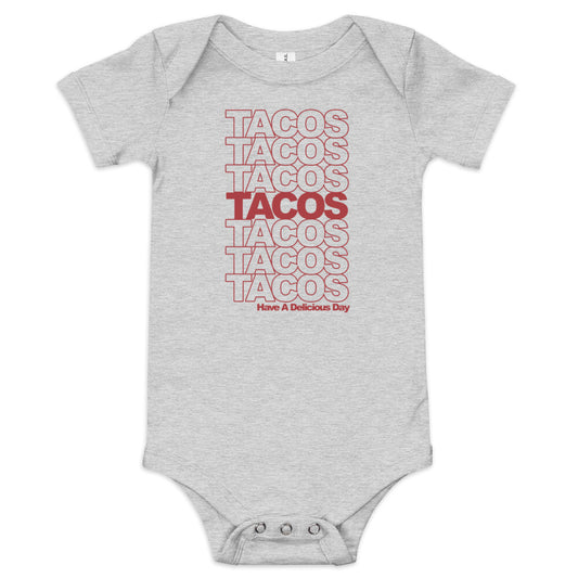 Tacos Tacos Tacos Kid's Onesie