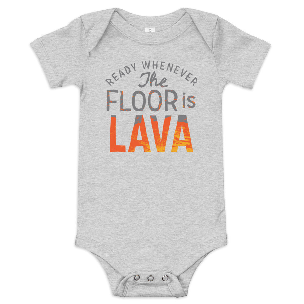 The Floor Is Lava Kid's Onesie