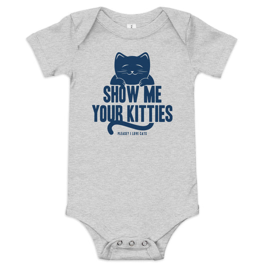 Show Me Your Kitties Kid's Onesie