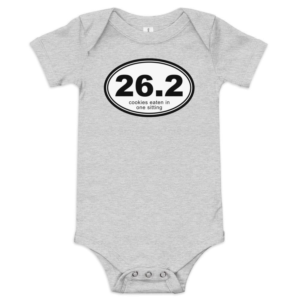 26.2 Cookies Eaten In One Sitting Kid's Onesie