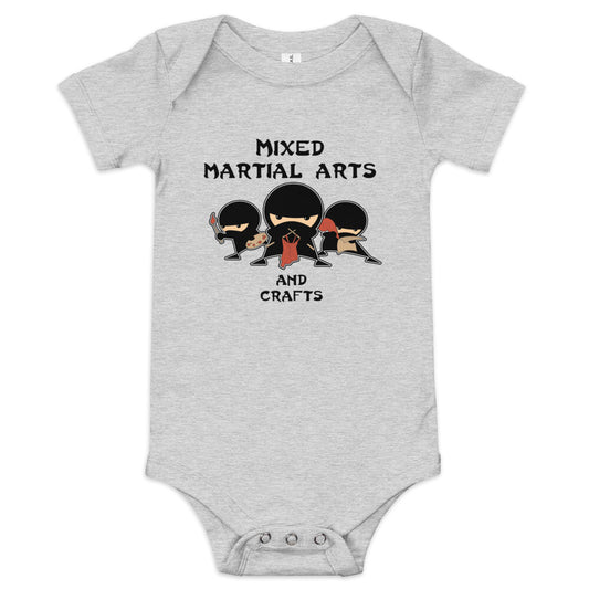 Mixed Martial Arts and Crafts Kid's Onesie
