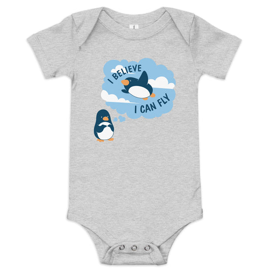 I Believe I Can Fly Kid's Onesie