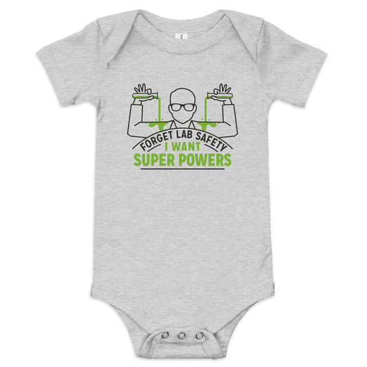 Forget Lab Safety Kid's Onesie