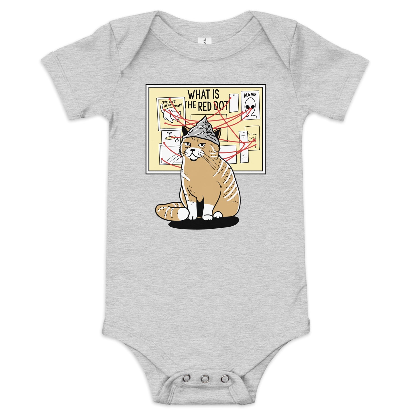 What Is The Red Dot? Kid's Onesie