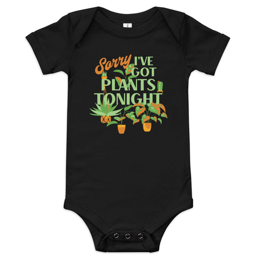Sorry I've Got Plants Tonight Kid's Onesie
