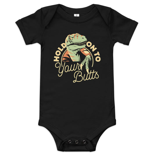 Hold On To Your Butts Kid's Onesie