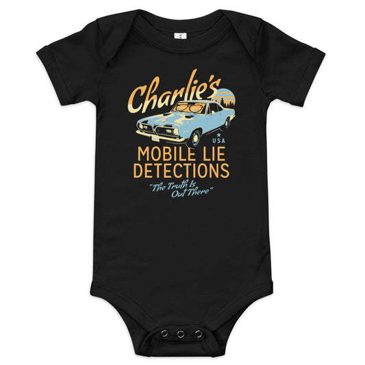 Charlie's Mobile Lie Detection Kid's Onesie