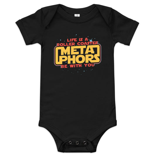 Meta Phors Be With You Kid's Onesie