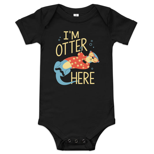 I'm Otter Here Kid's Onesie