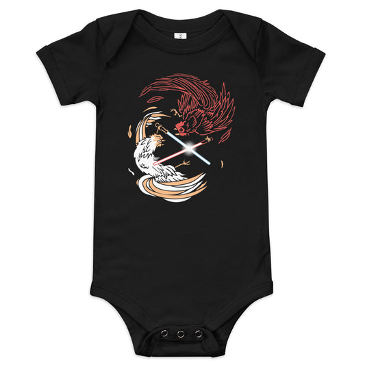 Cock A Doodle Duel Of The Fates Kid's Onesie