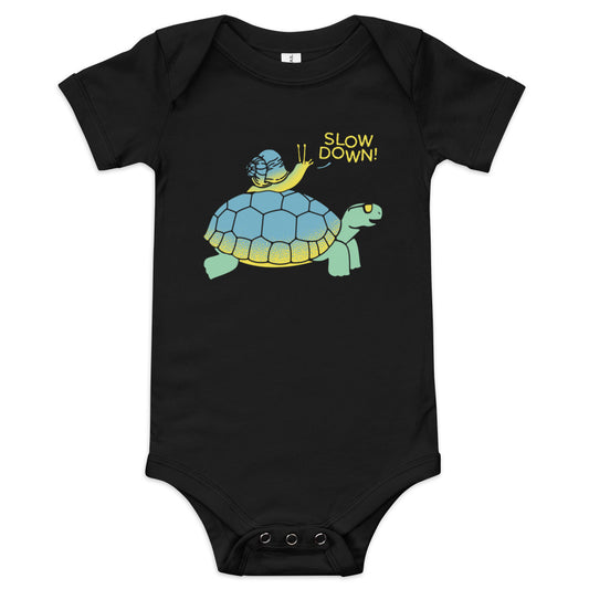 Slow Down! Kid's Onesie