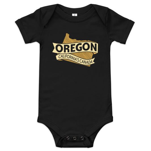 Oregon California's Canada Kid's Onesie