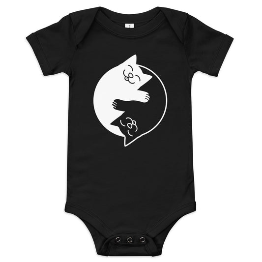 Yin Yang Cats Kid's Onesie