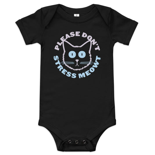 Please Don't Stress Meowt Kid's Onesie