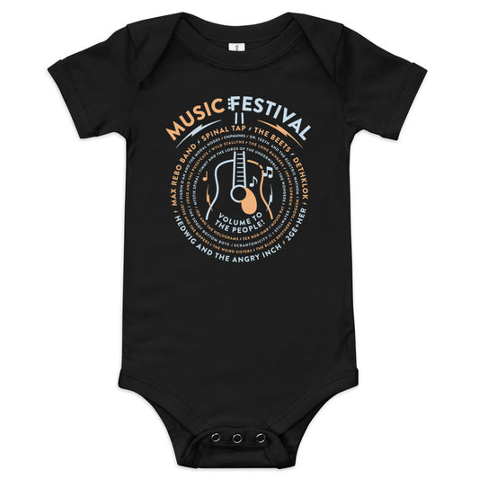 Music Festival Kid's Onesie