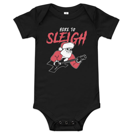 Here to Sleigh Kid's Onesie
