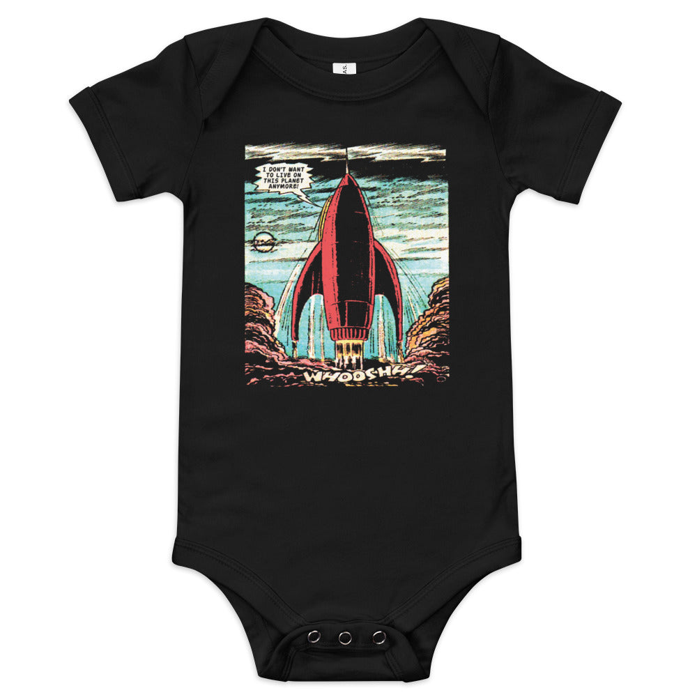 I Don't Want To Live On This Planet Anymore Kid's Onesie