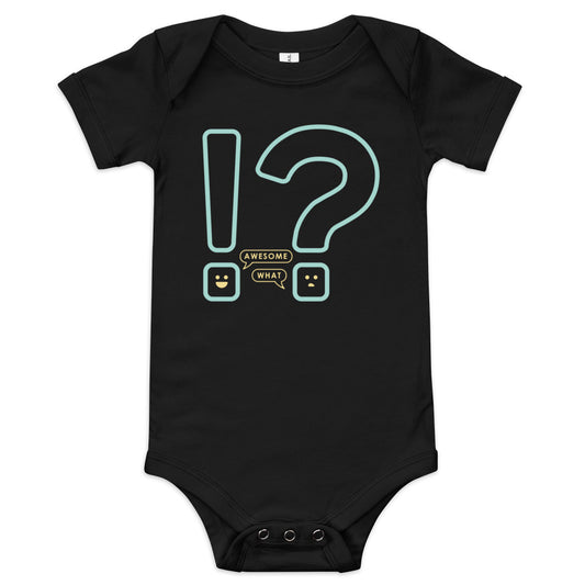 Awesome! What? Kid's Onesie