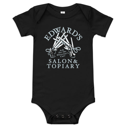 Edward's Salon and Topiary Kid's Onesie
