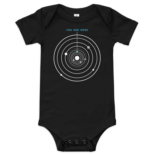 You Are Here Kid's Onesie
