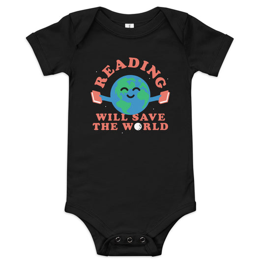 Reading Will Save The World Kid's Onesie