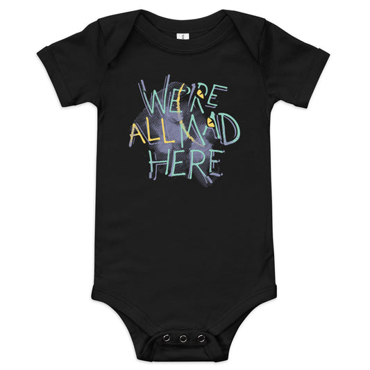 We're All Mad Here Kid's Onesie